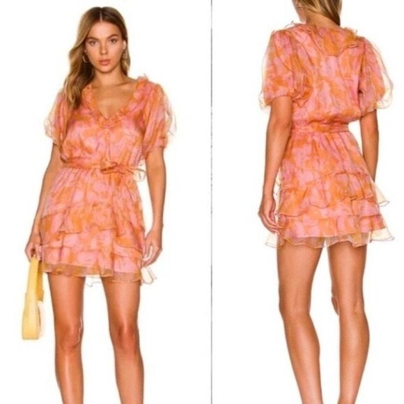 NWT Show Me Your Mumu Jennie Ann Dress Flirty Floral - Size Small - Picture 3 of 7